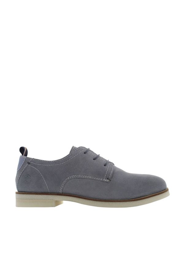 Derby shoe gray man basic casual boots