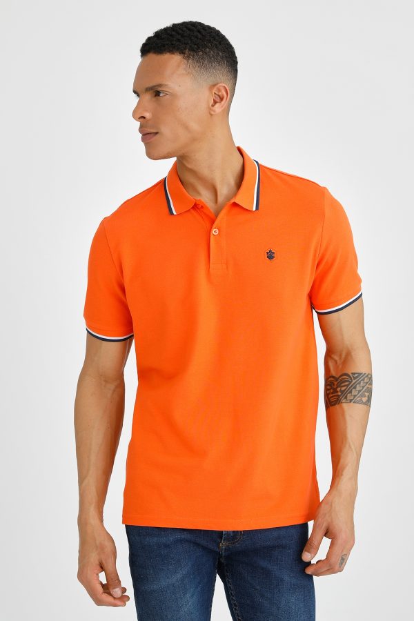 Polo sport reddish orange man home shoes - Image 2