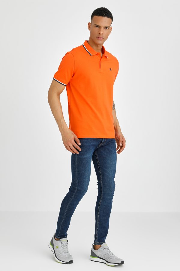 Polo sport reddish orange man home shoes - Image 3