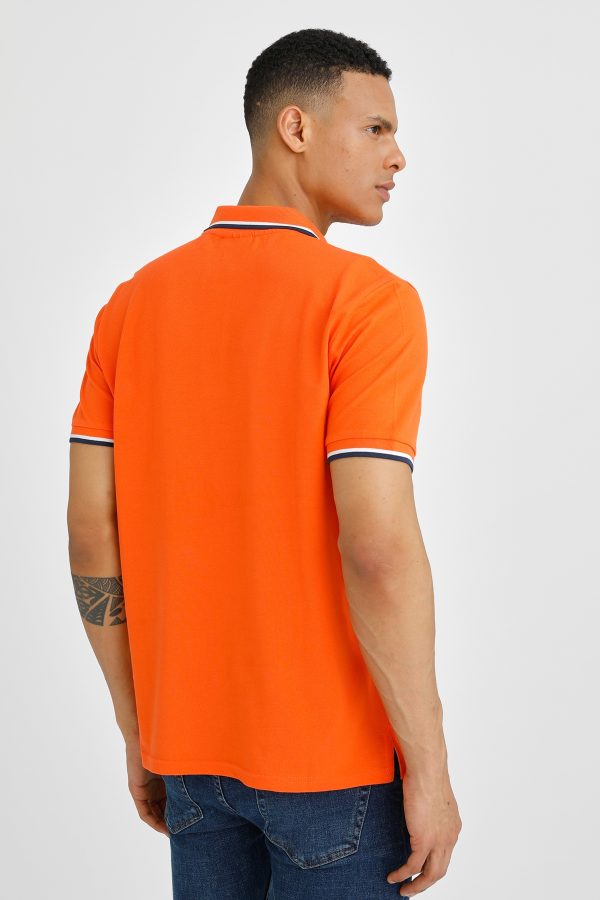 Polo sport reddish orange man home shoes - Image 4