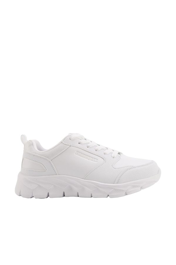 Ram active laced white woman basic casual boots