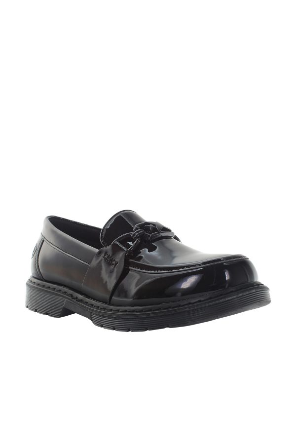 Mocassin with accessory black girl slip on - Image 2